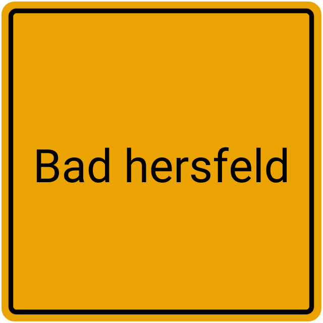 Meldebestätigung Bad Hersfeld